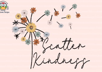 Scatter Kindness sublimation