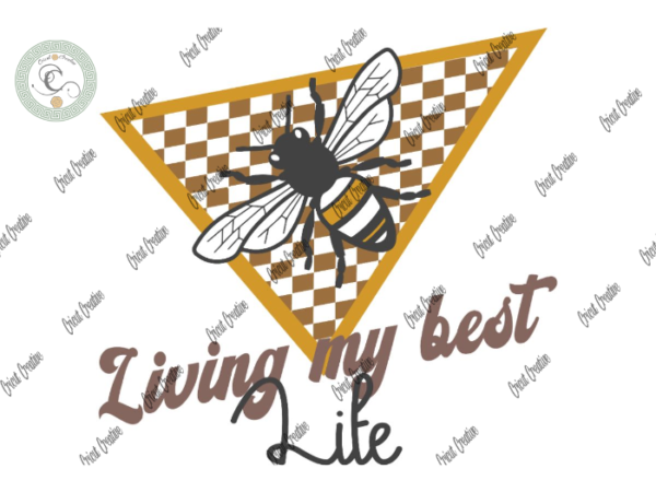 Black women , living my best life diy crafts, triangle plaid pattern svg files for cricut, bee lover silhouette files, trending cameo htv prints t shirt template