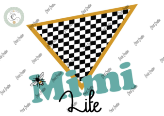 Black mom , Black mimi Life Diy Crafts, black Triangle plaid Background svg Files For Cricut, Small bee Silhouette Files, Trending Cameo Htv Prints