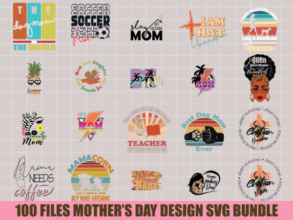 Mother’s day design svg files for cricut, mothers day tshirt graphic design