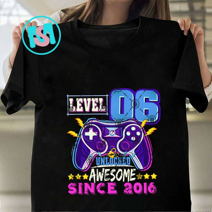 Game Level Birthday Bundle SVG, Game Level Unlocked Awesome SVG, Game On SVG, Console SVG