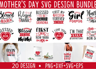 Mother’s Day SVG Design Bundle