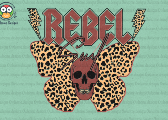 Rebel Soul Sublimation Design