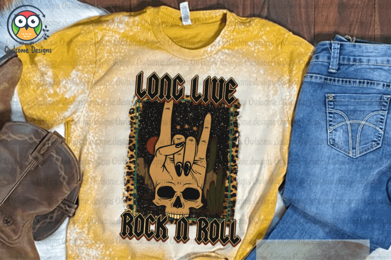 Long live rock and roll Sublimation