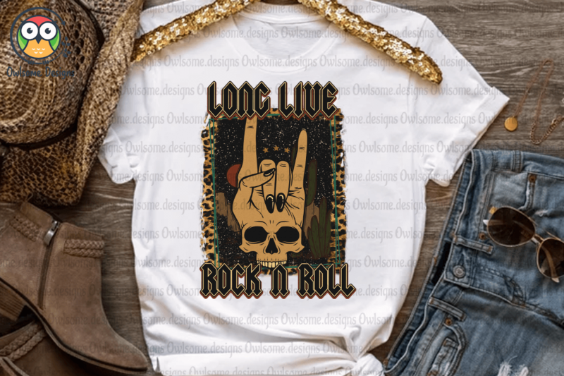 Long live rock and roll Sublimation