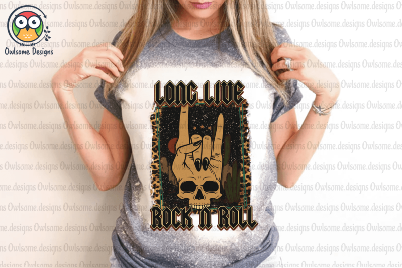 Long live rock and roll Sublimation