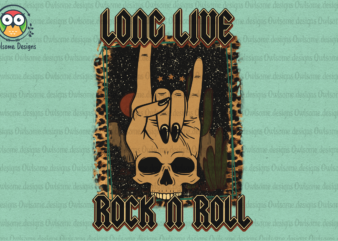 Long live rock and roll Sublimation