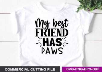 Dog SVG T shirt Design Template