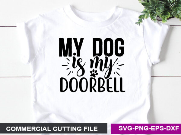 Dog svg t shirt design template