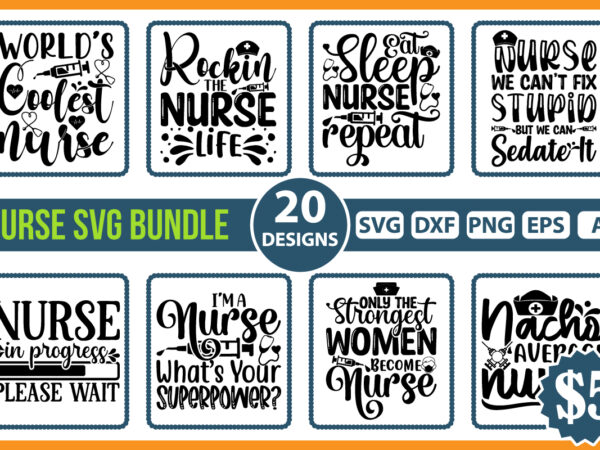 Nurse svg bundle t shirt vector illustration, nurse shirt bundle, nurse svg t shirt vector template