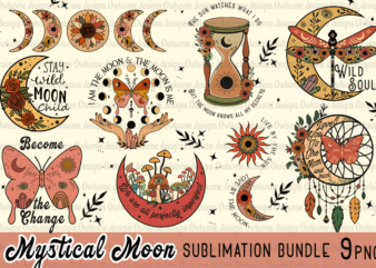 Mystical Moon Sublimation Bundle