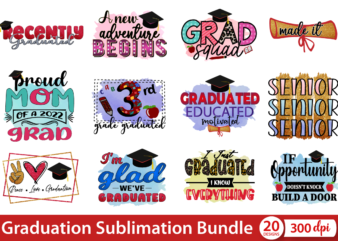 Graduation Sublimation Bundle, Graduation T shirt design, Grad squad, Senior T shirt