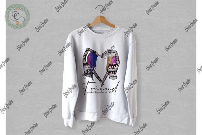 Best Friend Shirt Design Ideas Best Gift For Friends Sublimation Files