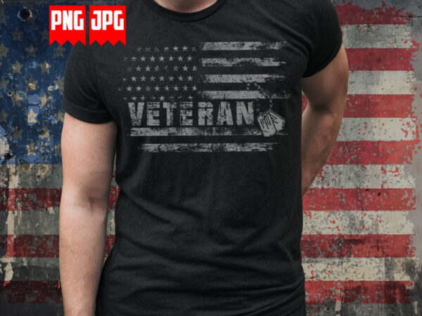 Veteran t-shirt design – perfect gift idea and personalized items
