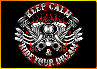 Ride your dream t shirt design online