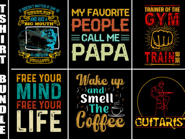 T-shirt design bundle 14