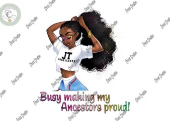 African Woman With Juneteenth Quotes Sublimation design & Black History Month Design T-shirt Png