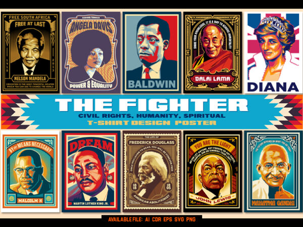 The fighter – t-shirt and poster