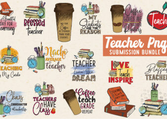 Teacher Png Submission Bundle