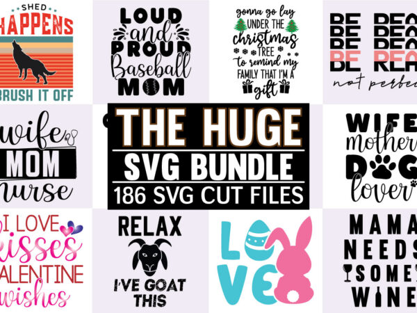 The huge svg bundle t shirt designs for sale
