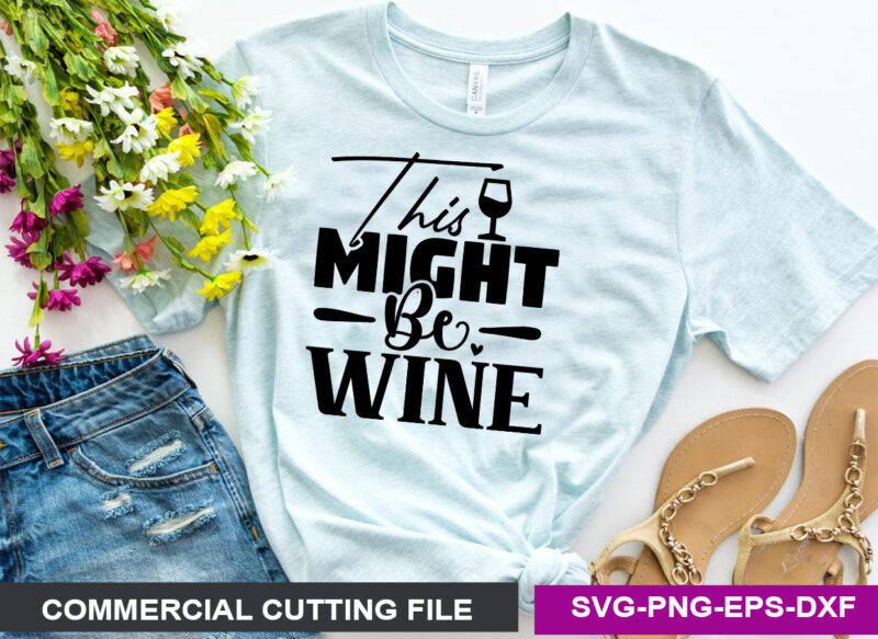 Wine SVG T shirt Design Bundle 10 Design