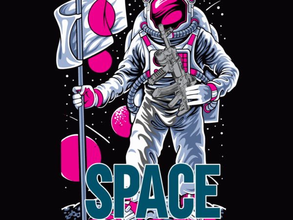 Space soldier tshirt design , astronaut vector graphic t shirt design on sale ,space war commercial use t-shirt design,astronaut t shirt design,astronaut t shir design bundle, astronaut vector tshirt design,