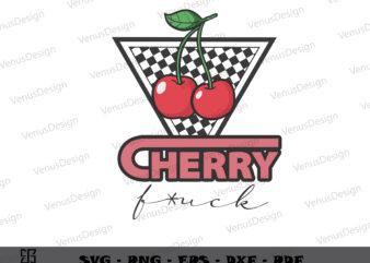 Cherry F*uck Chess Board Clipart, Trending Tshirt Design