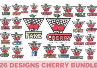 Funny Cherry Designs Chess Board Bundle Cutting Files, Trending Tshirt Design