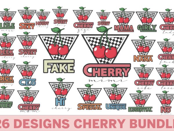 Funny cherry designs chess board bundle cutting files, trending tshirt design