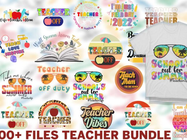 School teacher bundle svg png, teachers day tee graphic design