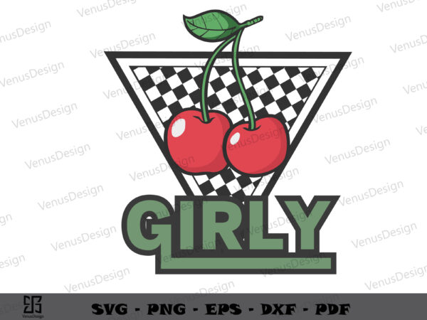 Girly cherry chess board svg png, trending tee design