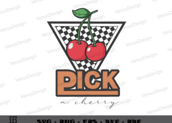 Pick A Cherry Chess Board SVG Cut Files, Trending Tshirt Graphic Design
