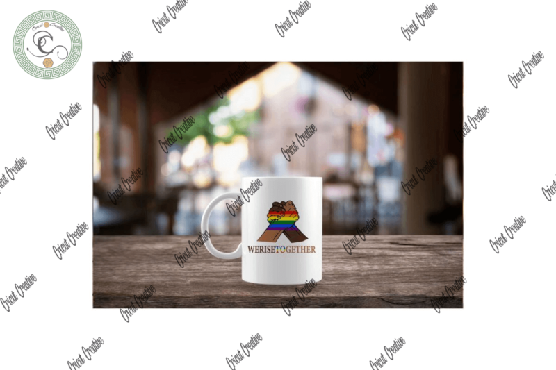 LGBT’s Equality humanity Sublimation files & LGBT Pride Svg Cutting Files