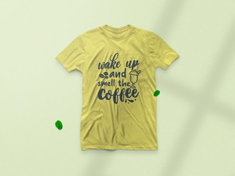 Coffee typography t-shirt designs bundle, Vintage coffee t-shirt design, Coffee motivational quotes t-shirt,