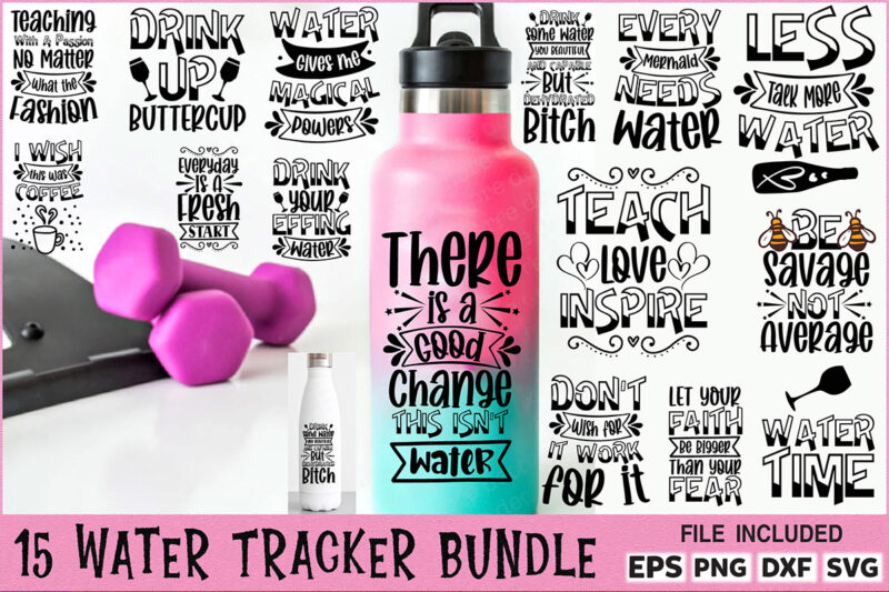 Water Tracker Bundle