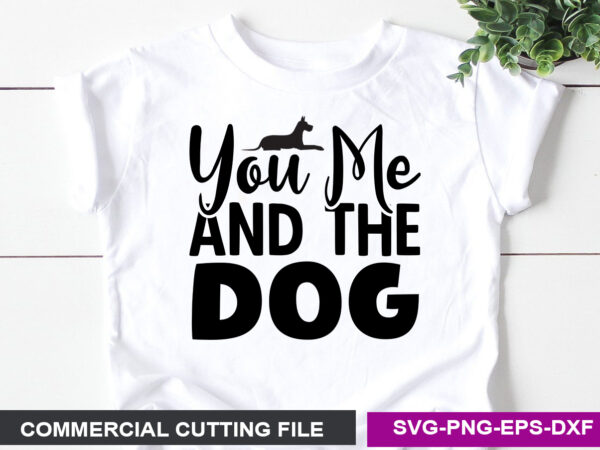 Dog svg t shirt design template