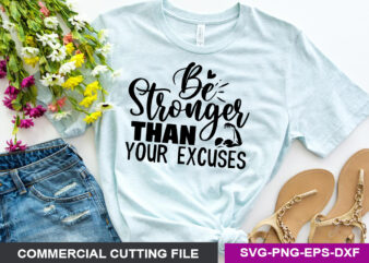 Motivational SVG T shirt design template