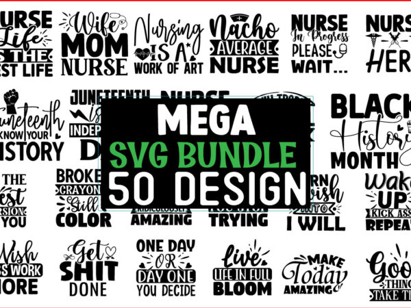50+ svg t shirt design bundle
