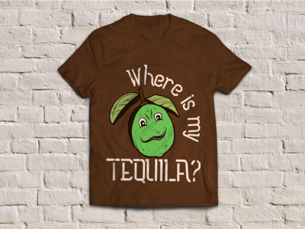 Mexican lime, t-shirt design