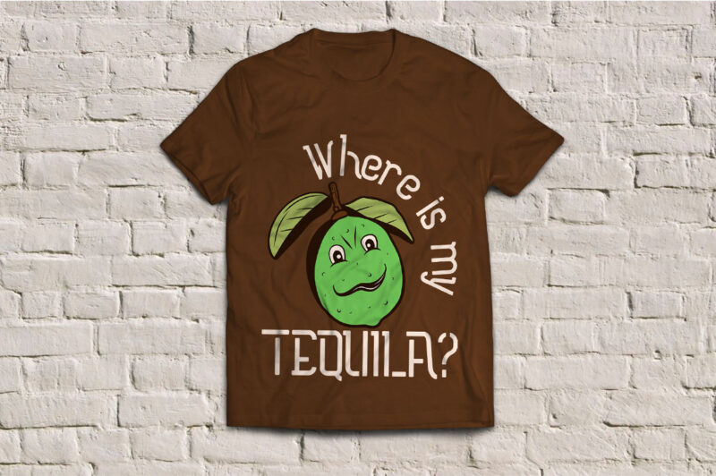 Mexican lime, t-shirt design