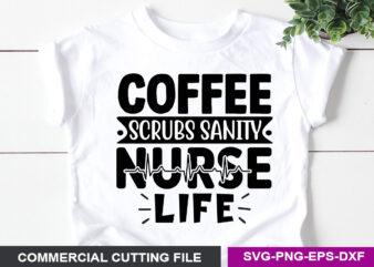 Nurse SVG T shirt Design Template