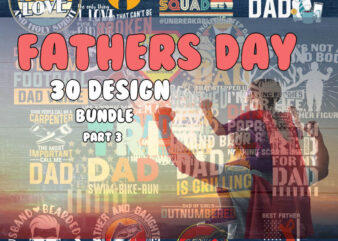 Fathers Day SVG Bundle part 3, Fathers Day SVG, Best Dad, Fanny Fathers Day, Instant Digital Dowload.