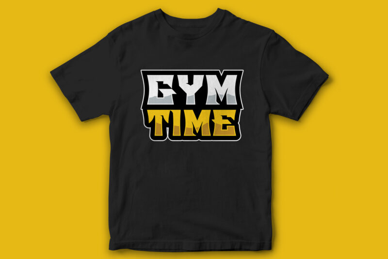 Fitness, Gym, T-Shirt Bundle, INSTANT DOWNLOAD, Huge Discounted Offer, CrossFit, Gym Vectors, Gym Typography, Fitness Typography