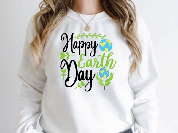 Happy earth day graphic t shirt