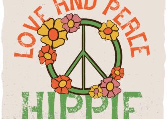Hippie’s sign of peace
