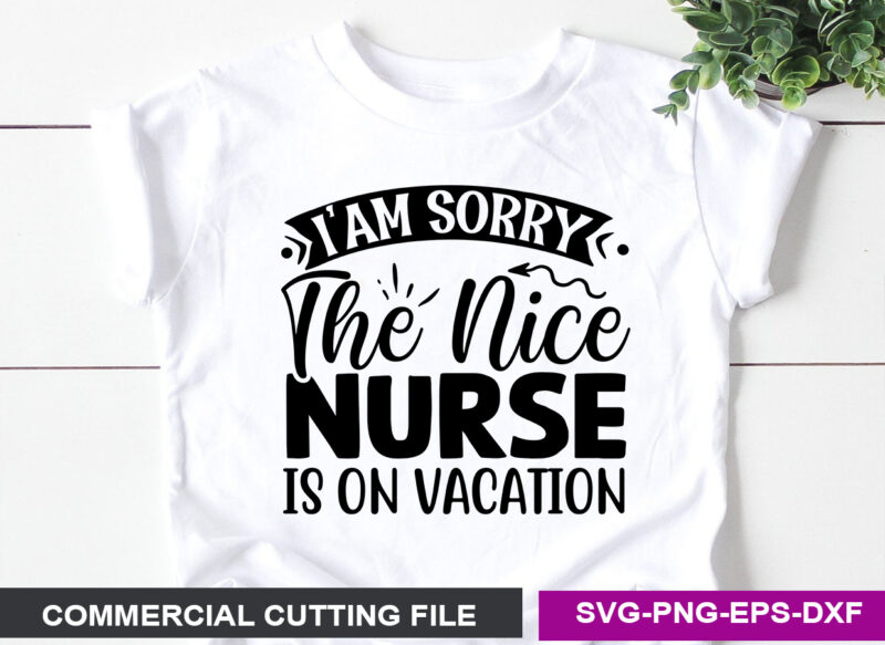 Nurse SVG T shirt Design Bundle