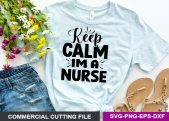 Nurse SVG T shirt Design Template