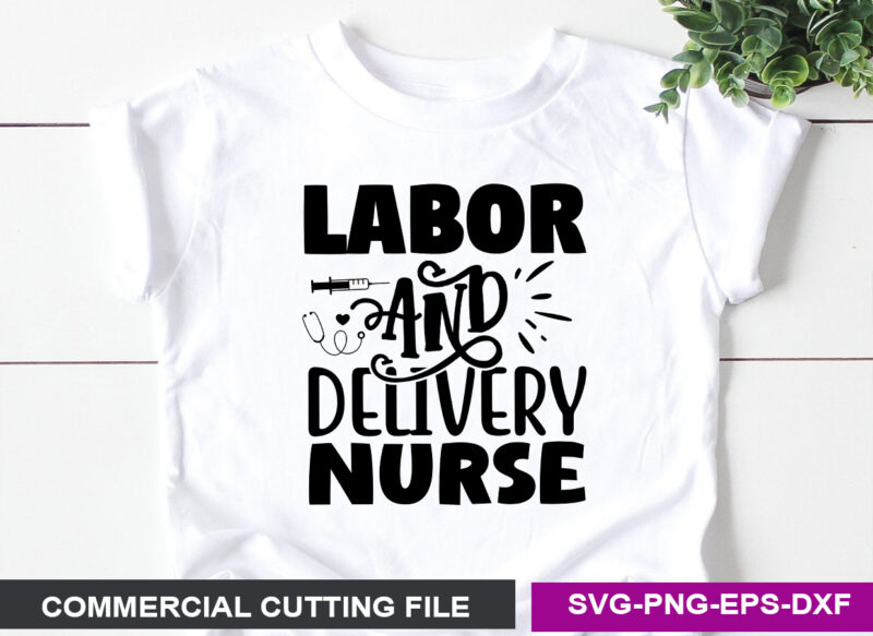 Nurse SVG T shirt Design Template