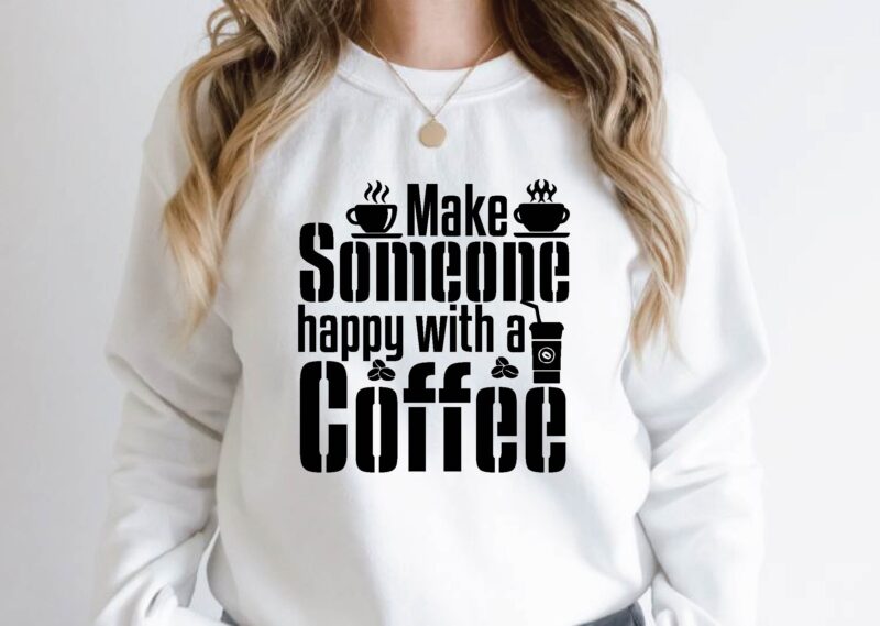 make someone happy with a coffee
