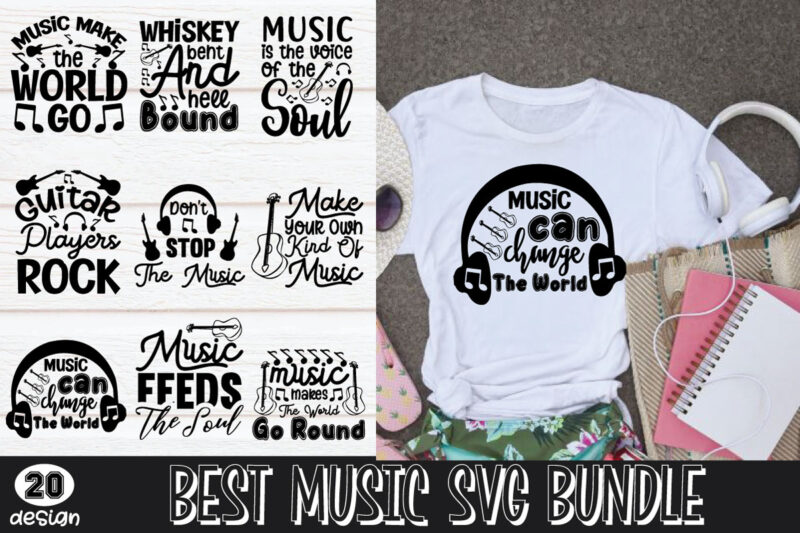 Best Music Svg Bundle